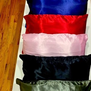 Brand New Queen Size Satin Pillowcases